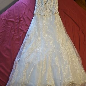 Zodiac Collection Cream Dress